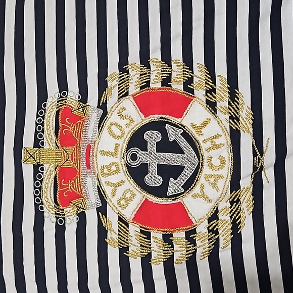 Byblos Yacht B&W Woman's Shirt  M/L - Picture 1 of 4